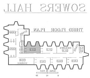 Sowers 3rd floor plan